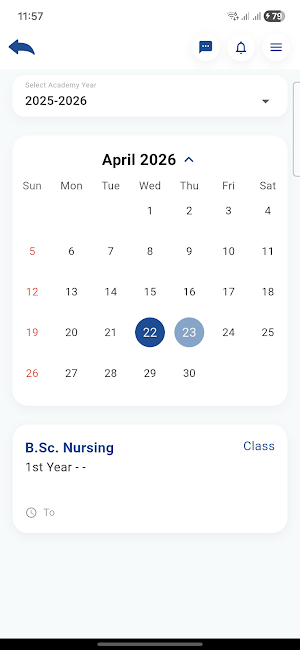 GCS ERP Screenshot 1