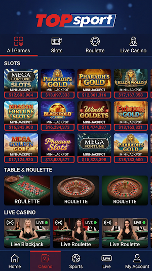TOPsport Screenshot 0