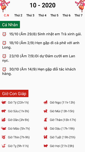 Lịch Nói - Lịch Vạn Niên Nói : Đọc Ngày Tháng Năm Screenshot 3