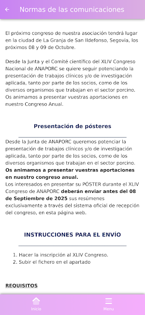 XLIV Congreso ANAPORC Screenshot 2