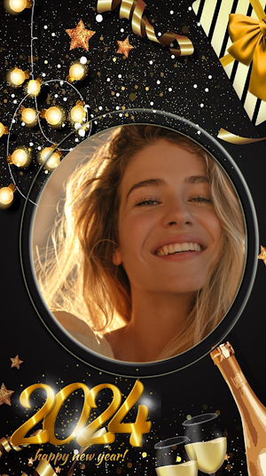 Happy New Year Frame Nouvel An Screenshot 1