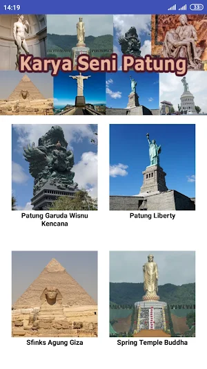 Karya Seni Patung Screenshot 0