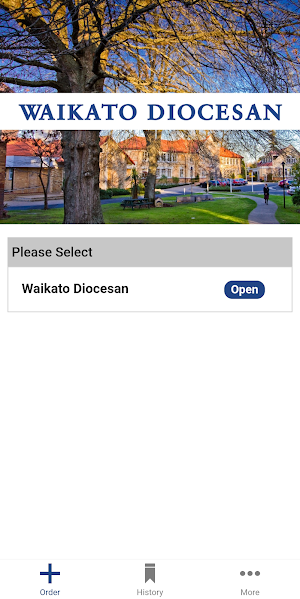 Waikato Diocesan Dining Screenshot 1