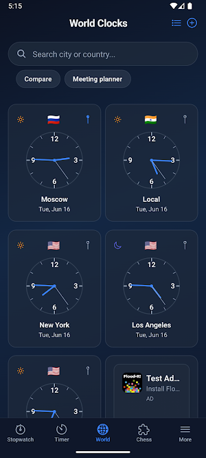 ClocksNest Screenshot 2