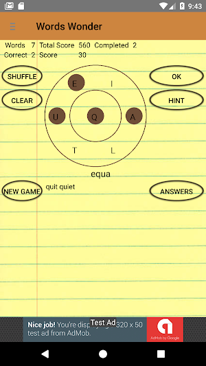 Words Wonder Screenshot 1