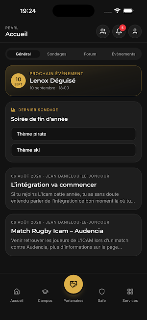 Pearl App - BDE Icam Nantes Screenshot 0