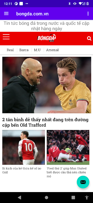 Tin tức thể thao 247 Screenshot 0