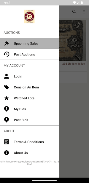 Vintage Collector Auctions Screenshot 3