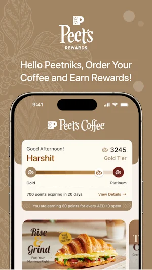Peet's Rewards Screenshot 3
