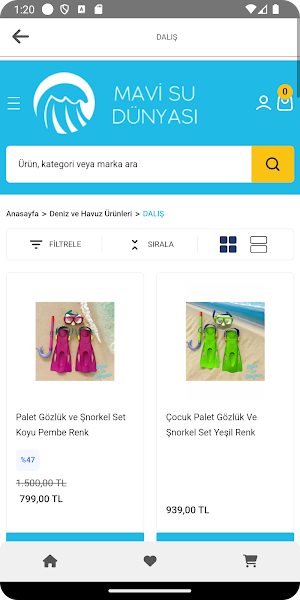 Mavi Su Dünyası Screenshot 2