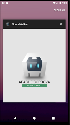 SoundWalker Screenshot 1
