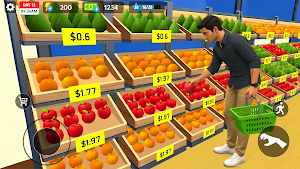 Supermarket Simulator:Store 3D Screenshot 3