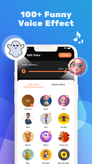 Voice Changer Effects Master Screenshot 3