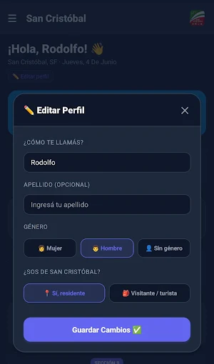 SanCrisApp Screenshot 1