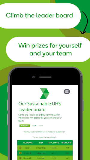 Our Sustainable UHS Screenshot 2