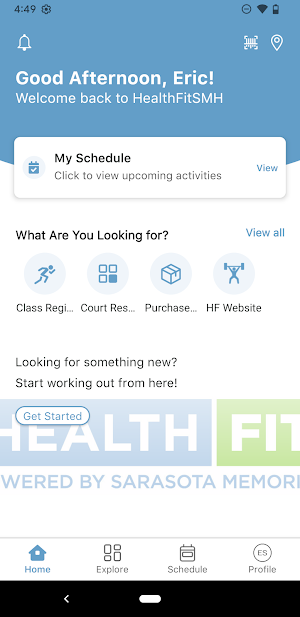 HealthFitSMH Screenshot 0
