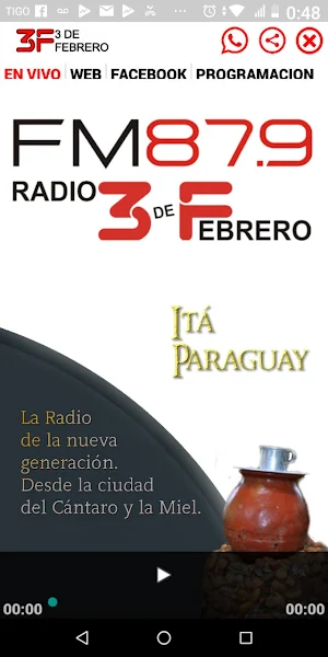 Radio 3 de Febrero FM 87.9 Screenshot 1