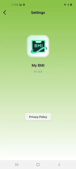 My BMI-Body Mass Index Screenshot 3