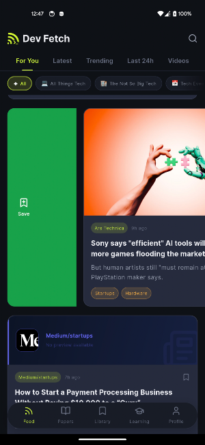 Dev Fetch Screenshot 3