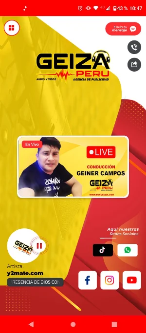 Radio Geiza Peru Screenshot 0