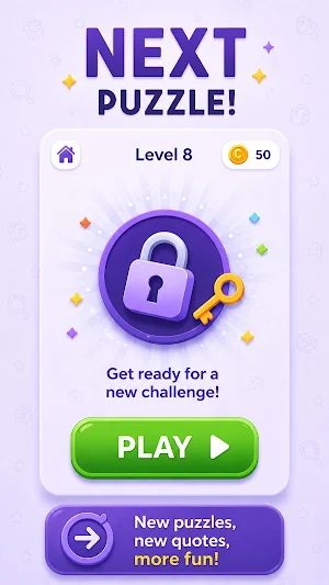 Cryptogram: Brain Puzzle Screenshot 1