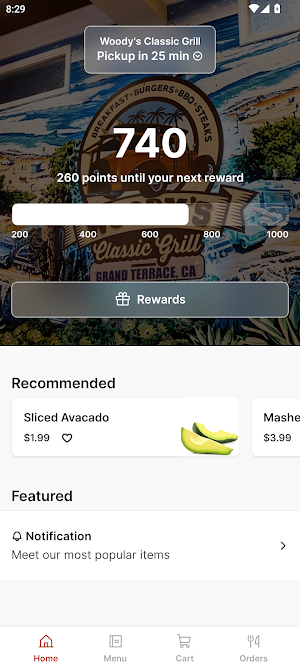 Woody's Classic Grill Screenshot 0