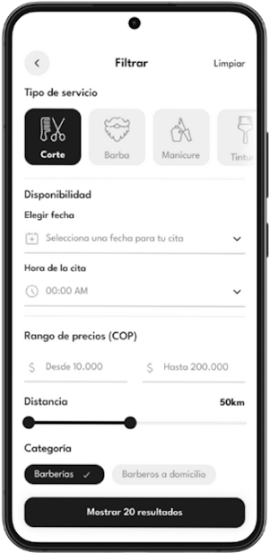 Barberiapp Screenshot 3