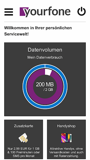 yourfone Servicewelt Screenshot 0