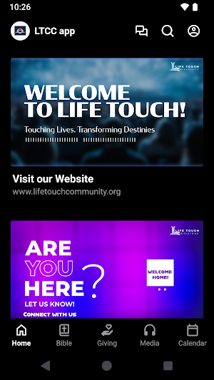 Life Touch Community Church Screenshot 0