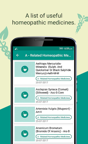 Homeopathic Medicines , Homeopathic Treatment Screenshot 1
