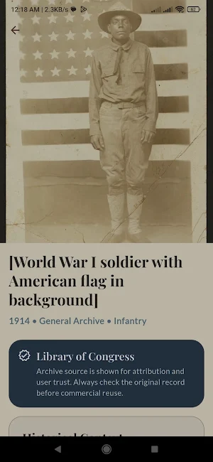 Great War Photos Screenshot 1