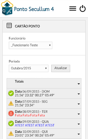 Ponto Secullum 4 - Módulo Web Screenshot 1