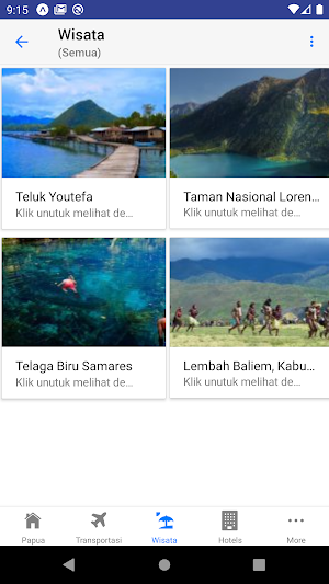Papua Tourism Screenshot 2