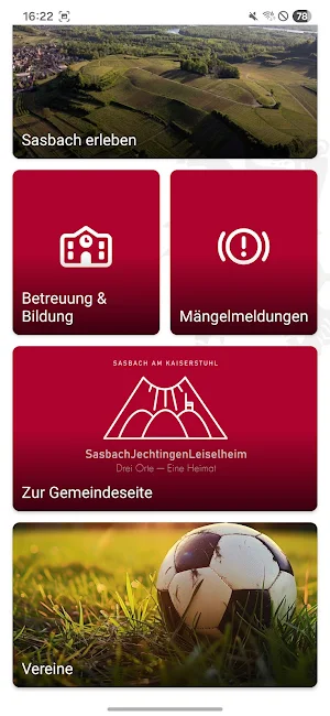 Sasbach am Kaiserstuhl Screenshot 1