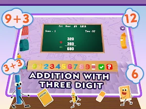 Learn Math Addition Quiz App Screenshot 2