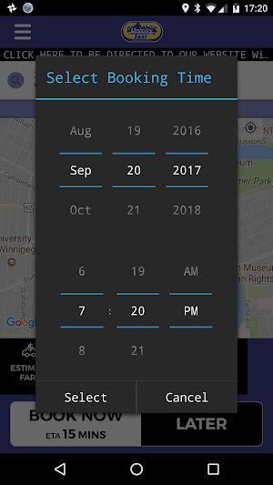 Unicity Taxi Winnipeg Screenshot 1