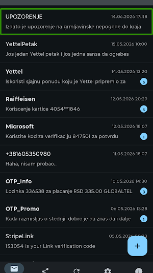 YugoSoft Messages Screenshot 0