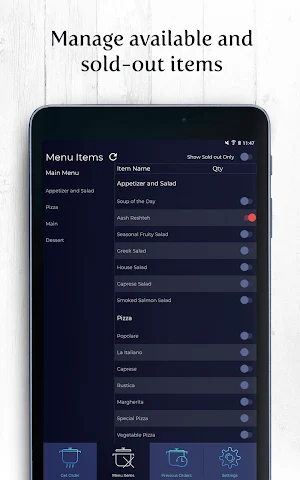 Mealsy Order Receiver Screenshot 2
