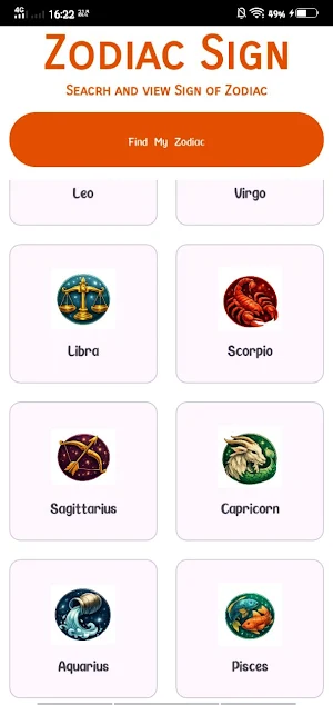 Zodiac Sign Screenshot 0