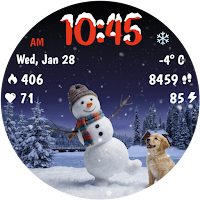 Dancing Snowman Animated WF