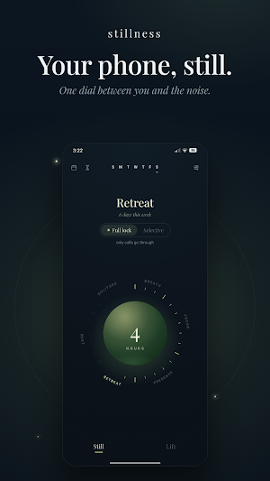 Stillness: Phone Lock & Focus Screenshot 0