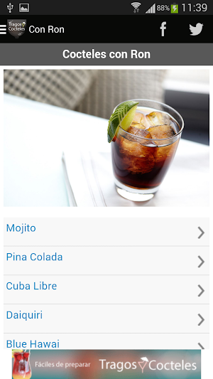 Tragos y Cocteles Screenshot 3