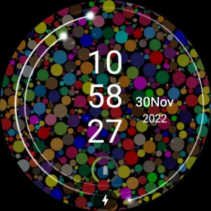Bubble Pantone Color WatchFace Screenshot 0