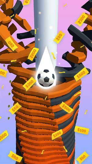 Stack Ball 3D Play & Earn Cash Screenshot 2