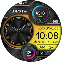 Hybrid VIE Sport Watch face