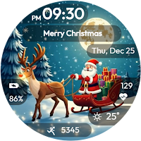 Xmas Magic WatchFace