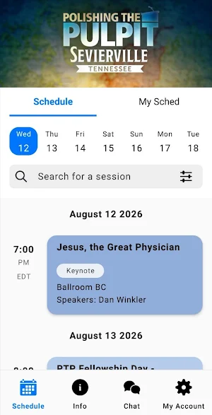 PTP Sevierville 2026 Screenshot 0