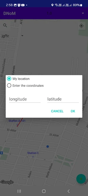 Draw Network on Map Screenshot 1