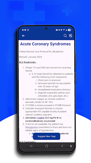 EMS Protocols To-Go: Field Use Screenshot 2