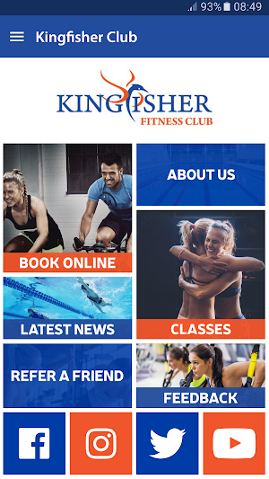 Kingfisher Fitness Club Screenshot 0
